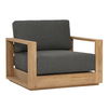 Darlene Outdoor Sofa Chair Charcoal thumbnail 0