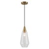 Eichler Antique Brass 1 Light Mini Pendant thumbnail 6