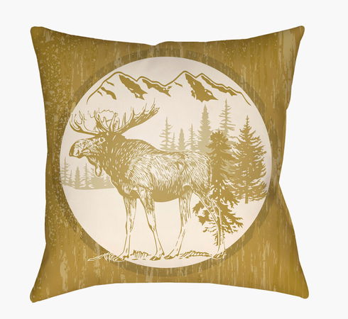 Lodge Cabin Accent Pillow