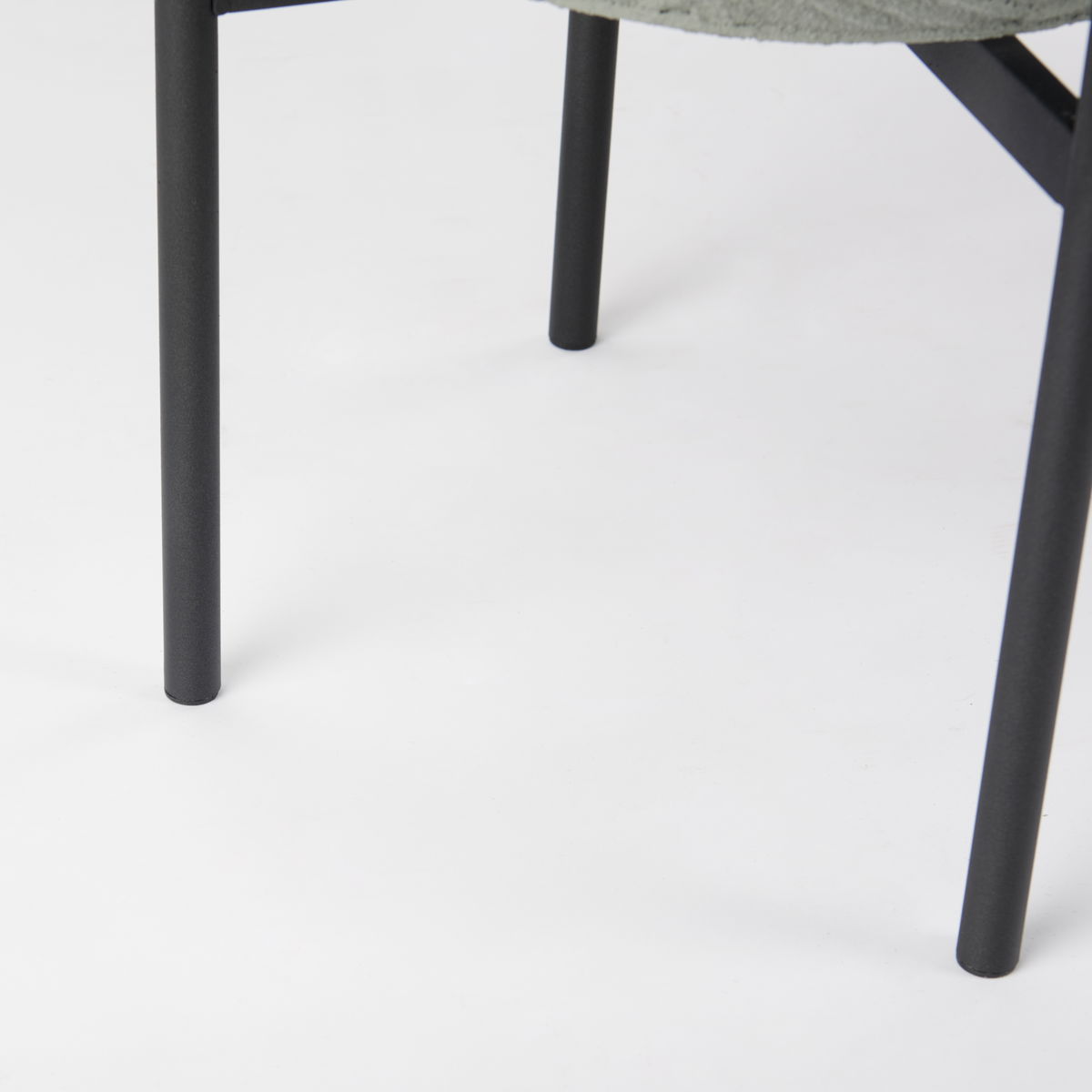 Mabel Set of Two 15.4 x 24.8  Green Top with Black Iron Base Plant Stands, Planter by Mercana, 15.35" length x 15.35" width x 24.8" height View 9