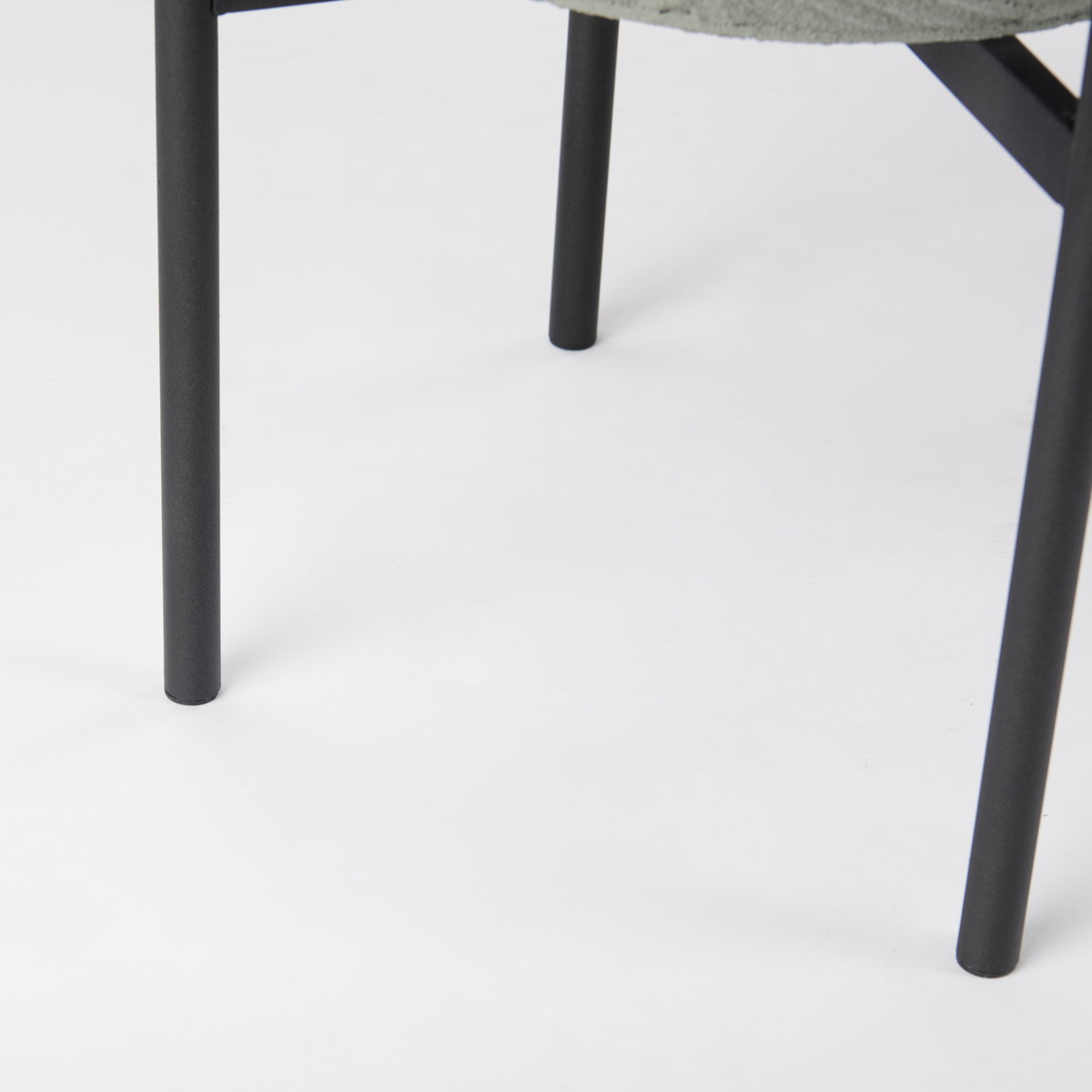Mabel Set of Two 15.4 x 24.8  Green Top with Black Iron Base Plant Stands, Planter by Mercana, 15.35" length x 15.35" width x 24.8" height View 9