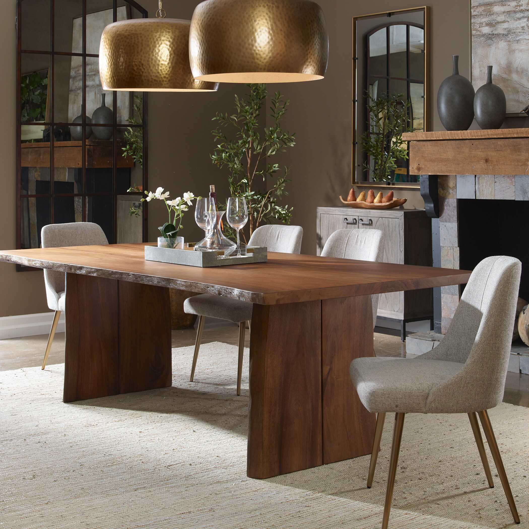 Glenmore Wood Dining Table large image 