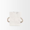 Raena White Marble House Door Stopper thumbnail 2