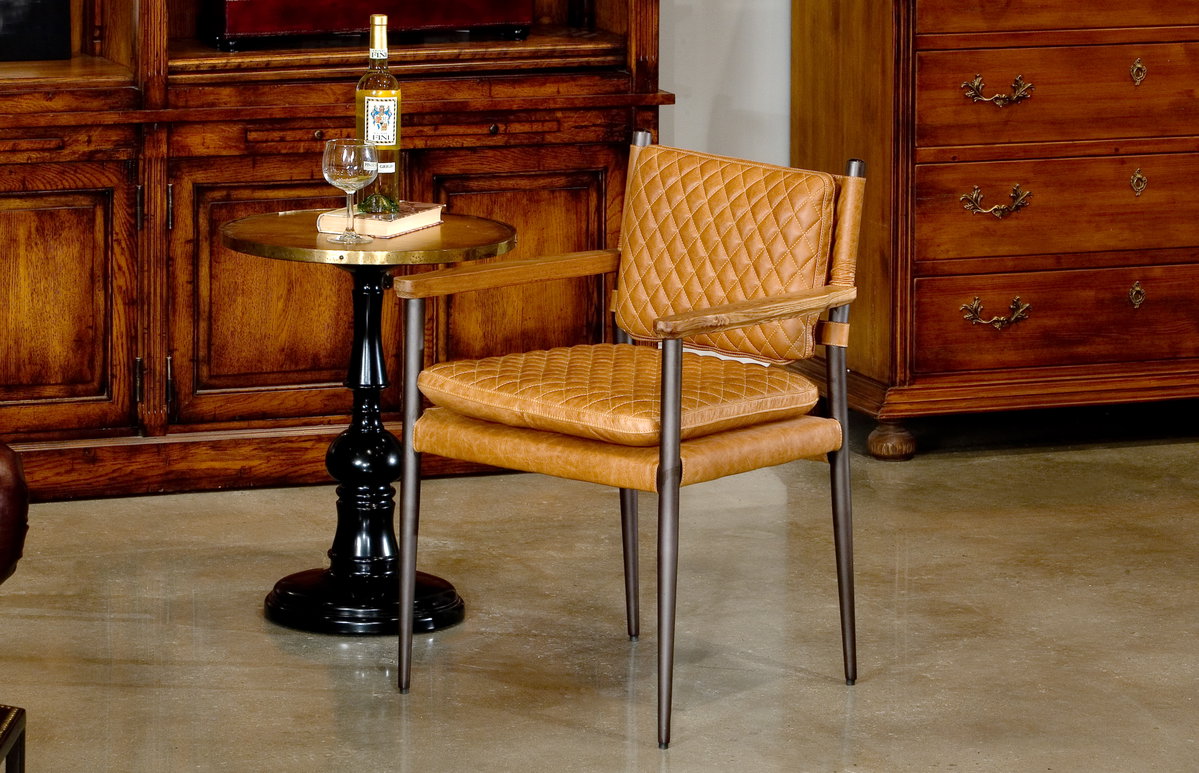 The Harley Chair, by Sarreid, 1'11" length x 1'11" width x 2'9" height View 13
