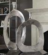 Cierra Aluminum Vases Set/2, by Uttermost, 14" width x 30" height x 4" depth thumbnail 3