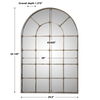 Barwell Arch Window Mirror, by Uttermost, 29.5" width x 44.12" height x 1.37" depth thumbnail 3
