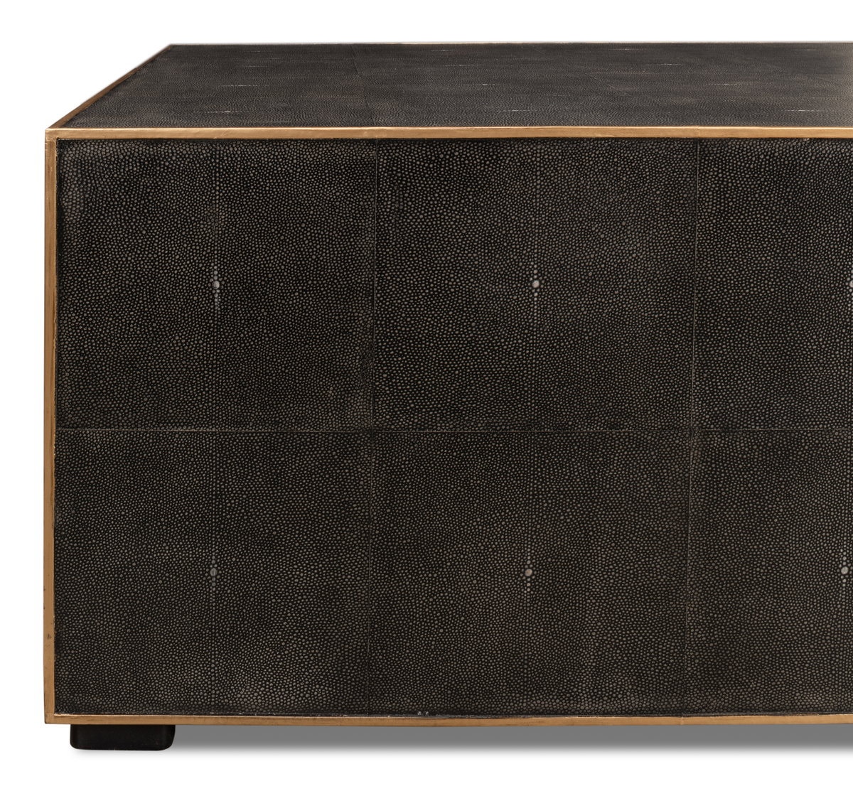 Midnight Coffee Table, by Sarreid, 3' length x 3' width x 1'6" height View 4