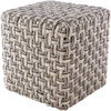 Cordoba Pouf, Ottoman by Surya, 18" width x 18" height thumbnail