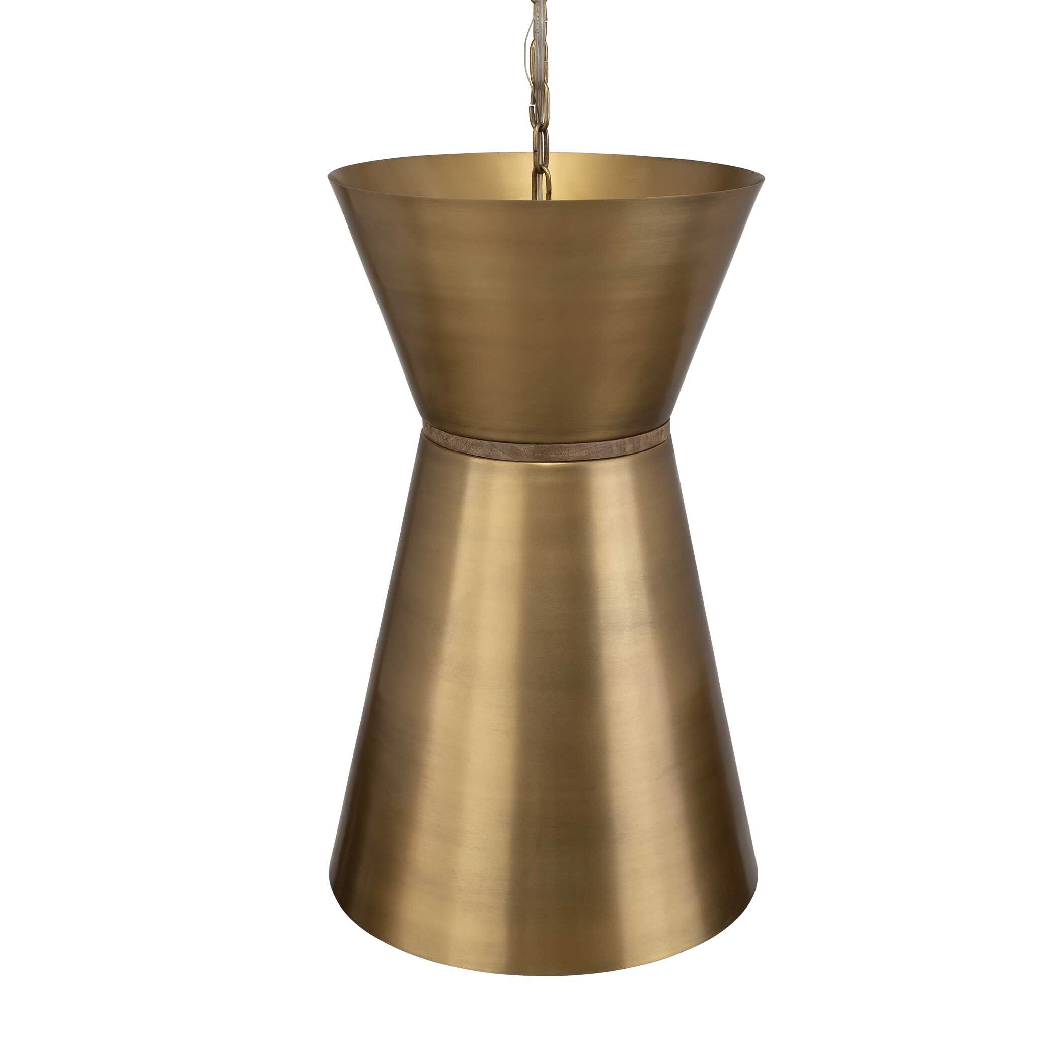 Crocker Brass 1 Light Mini Pendant Crocker Brass 1 Light Mini Pendant large image