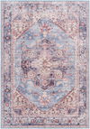 Amelie Machine Woven Rug, by Surya, 7'2.61" length x 5'2.99" width thumbnail