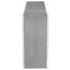 Aerina Aged Gray Console Table, by Uttermost, 60" width x 33" height x 15" depth thumbnail 5