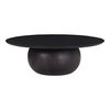 Bradbury Large Coffee Table Black, by Moe's Home, 42" width x 13.75" height x 42" depth thumbnail 1