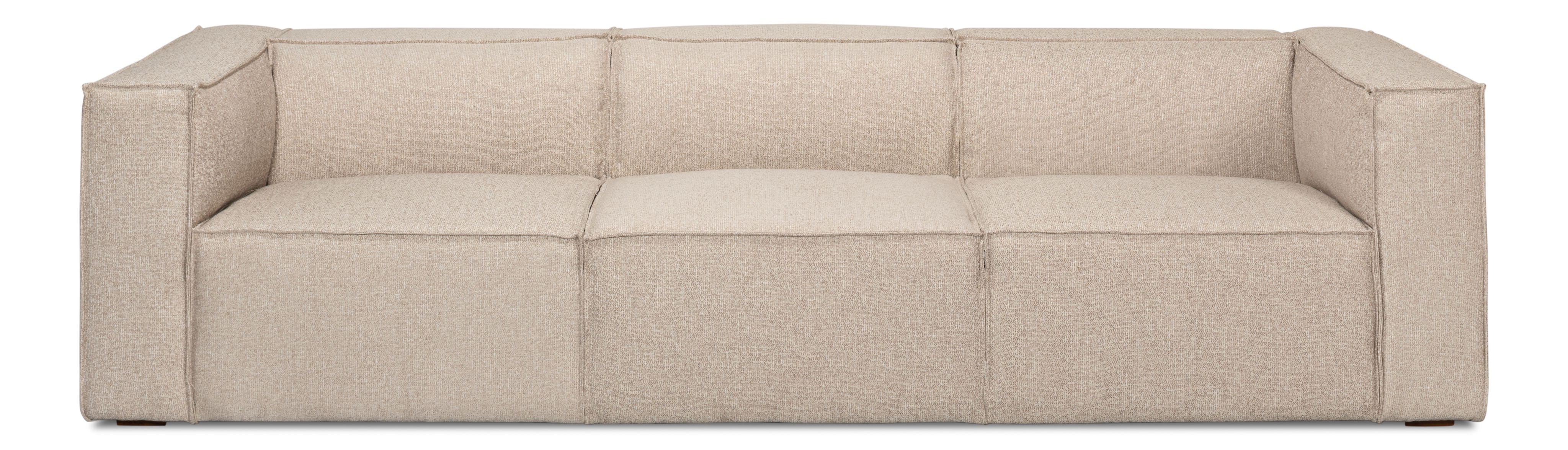 Miles Sofa, Fabric, Sofas & Sectional by Sarreid, 109" length x 39" width x 27" height View 2