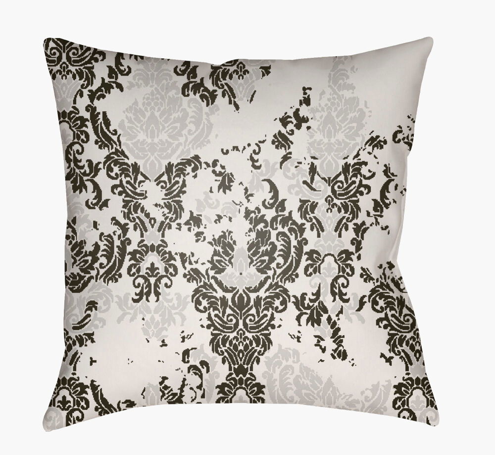 Moody Damask Accent Pillow large image 