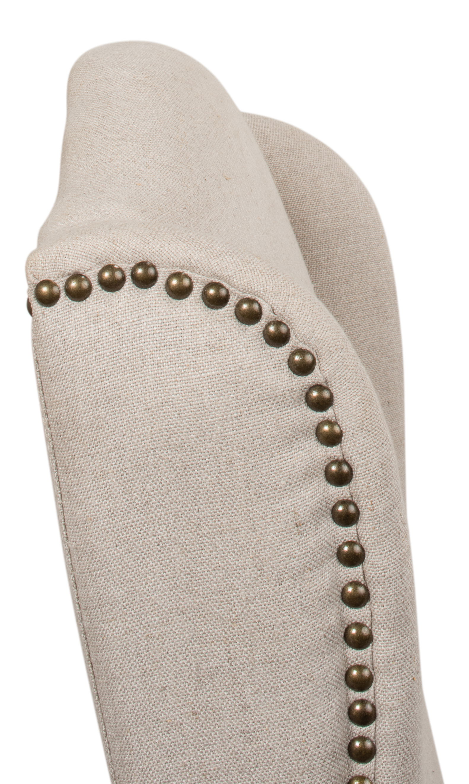 High Back Dining Chair, by Sarreid, 21" length x 26" width x 43" height View 12