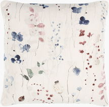 Online Designer Living Room Painterly Florals Pillow