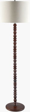 Padauk Accent Floor Lamp, by Surya, 16" width x 61" height thumbnail