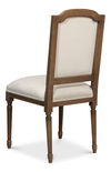 Louis Xvi Squared Side Chair,Driftwood thumbnail 10