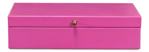 Gatsburg Shagreen Box, Pink, Set Of 2