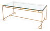 Parallel Lines Coffee Table, by Sarreid, 2' length x 4' width x 1'7" height thumbnail 8