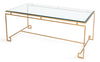 Parallel Lines Coffee Table, by Sarreid, 48" length x 24" width x 19" height thumbnail 8