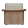 Meredith Outdoor Accent Chair Beige, Outdoor Chair by Moe's Home, 3'3.37" width x 2'6" height x 3'2.43" depth thumbnail 4