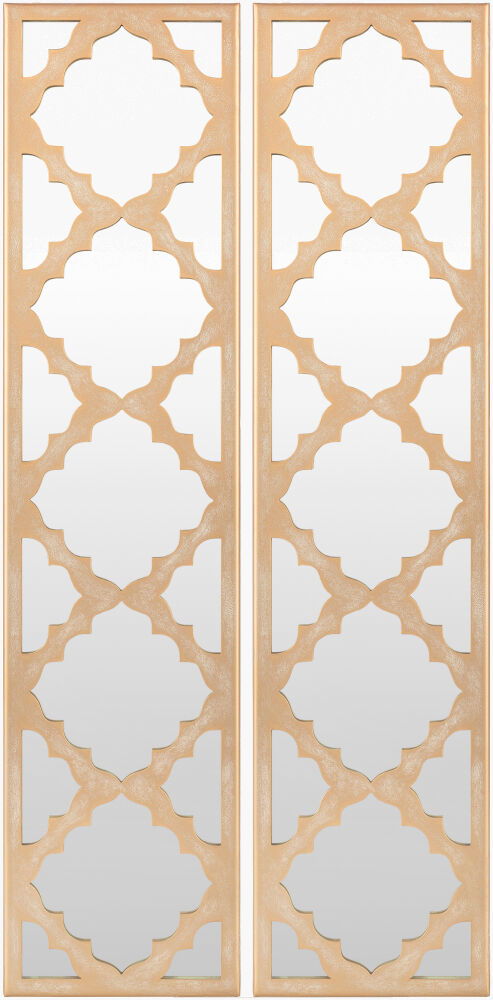 Alpenglow Mirror, by Surya, 7" width x 30" height