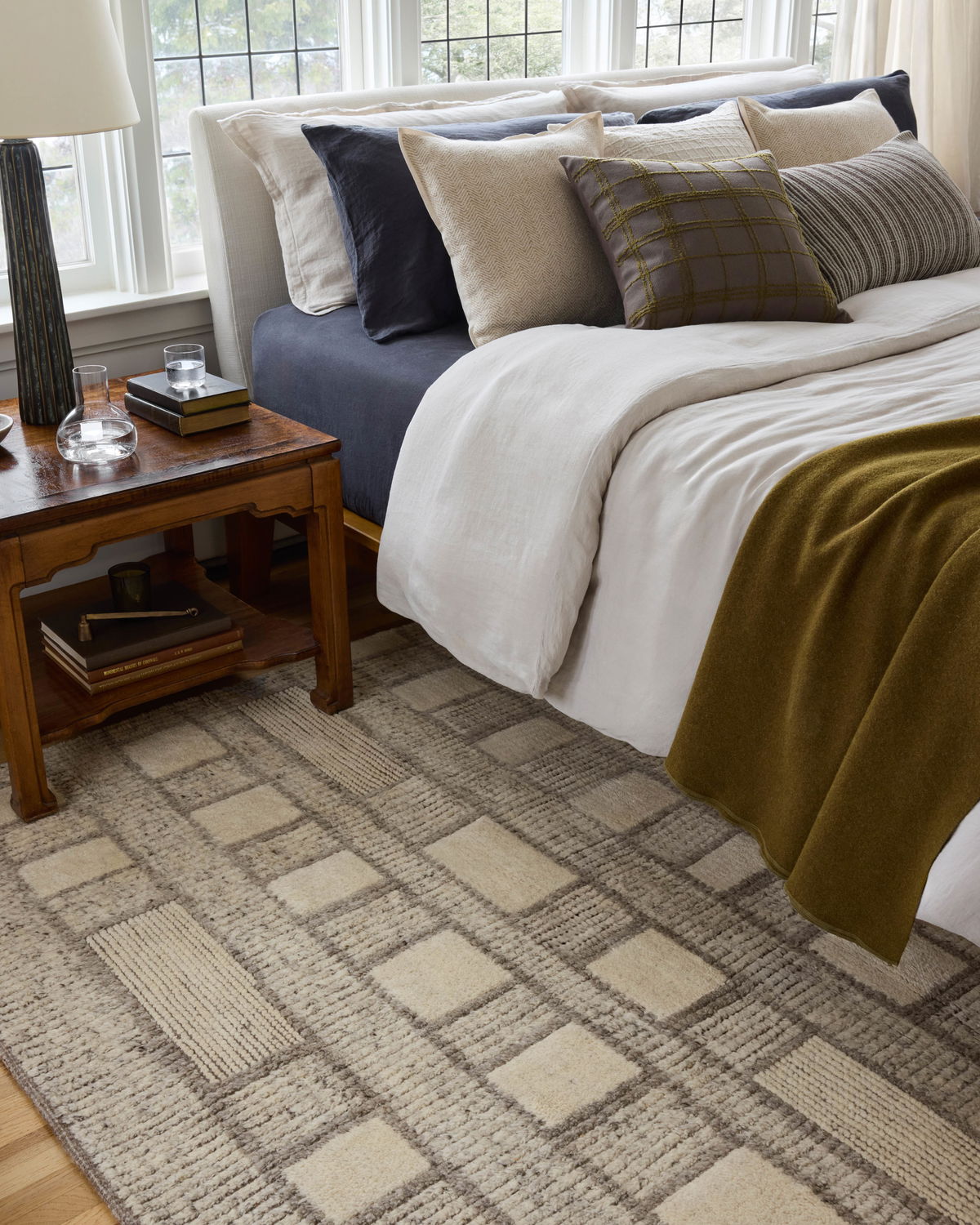 Jean Stoffer x Loloi David Rug, 5'6" length x 8'6" width View 3