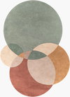 Beck Handmade Rug, by Surya, 1'6" length x 1'6" width thumbnail