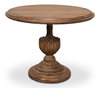 Renaissance Pedestal Dining Table 40top, by Sarreid, 3'4" length x 3'4" width x 2'6" height thumbnail 2