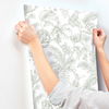 Tropical Sketch Toile Forest Wallpaper thumbnail 5