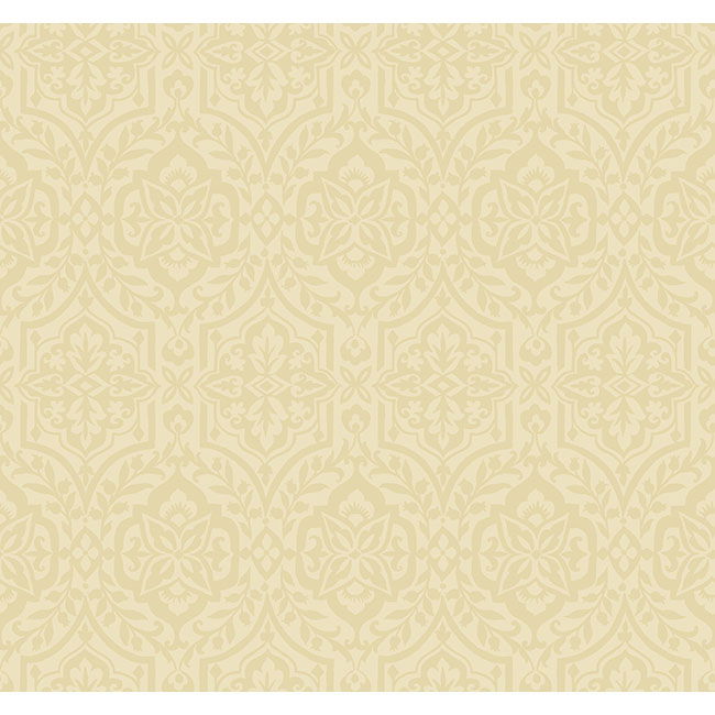 Cathedral Damask Gold Wallpaper large image 