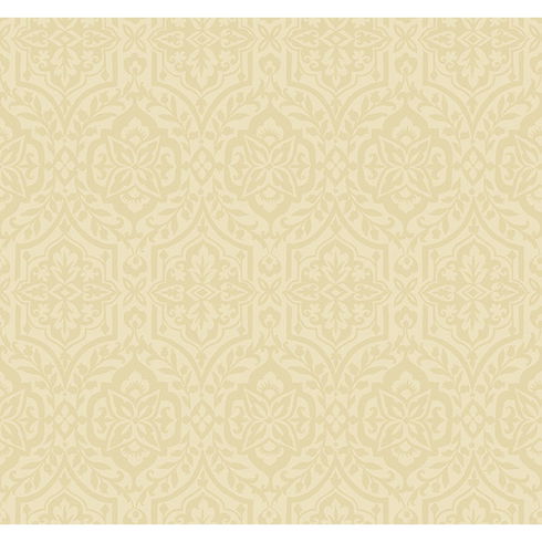 Cathedral Damask Gold Wallpaper