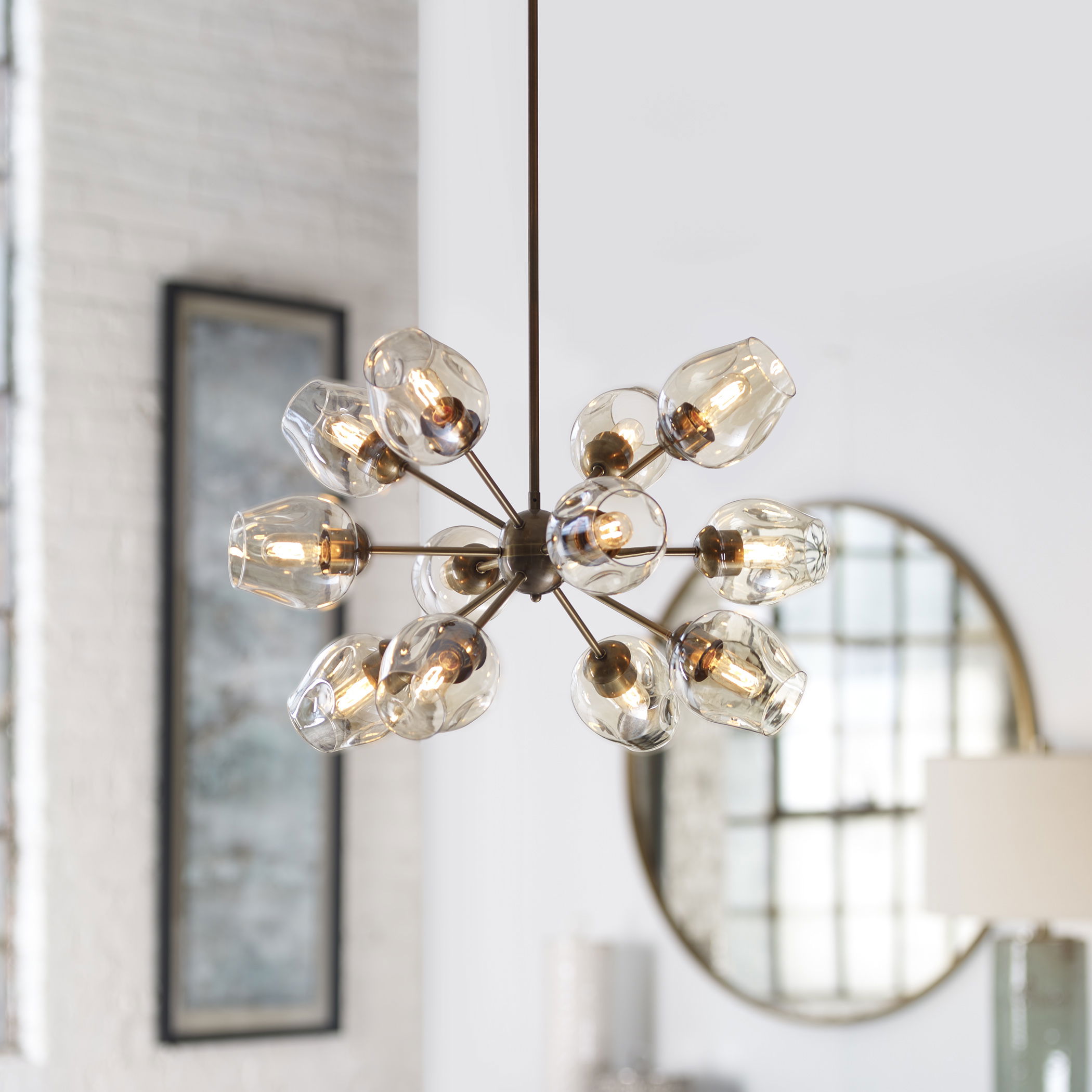 Chet 12 Light Sputnik Chandelier large image 