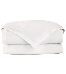 Online Designer Bedroom EMILIO JACQUARD STRIPE DUVET COVER IN WHITE
