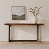 Bent Console Table Brown, by Moe's Home, 68" width x 32" height x 16" depth thumbnail 7