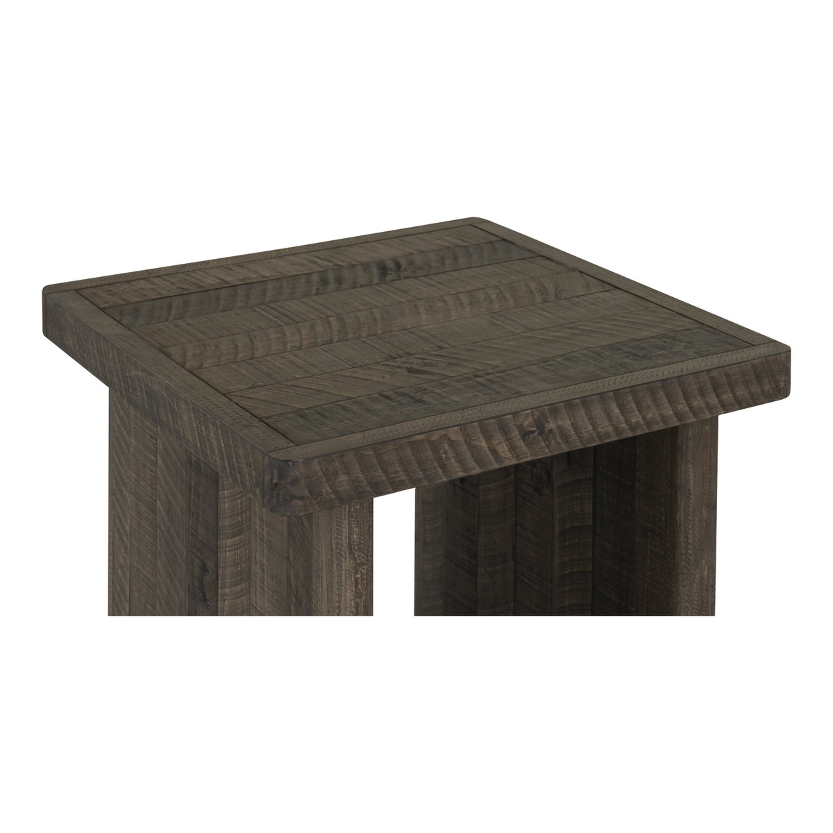 Monterey End Table Aged Brown, Side & End Table by Moe's Home, 21.5" width x 20" height x 21.5" depth View 5