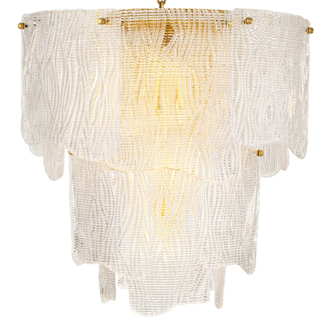 Asinara 7 - Light Metal Chandelier, by Eichholtz USA, 24.02" width x 23.62" height x 24.02" depth View 1