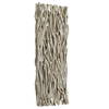Gathered Teak Bleached Wood Wall Decor, Art by Uttermost, 19" width x 49" height x 3.5" depth thumbnail 8
