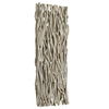 Gathered Teak Bleached Wood Wall Decor, Sculptural Wall Art by Uttermost, 19" width x 49" height x 3.5" depth thumbnail 8