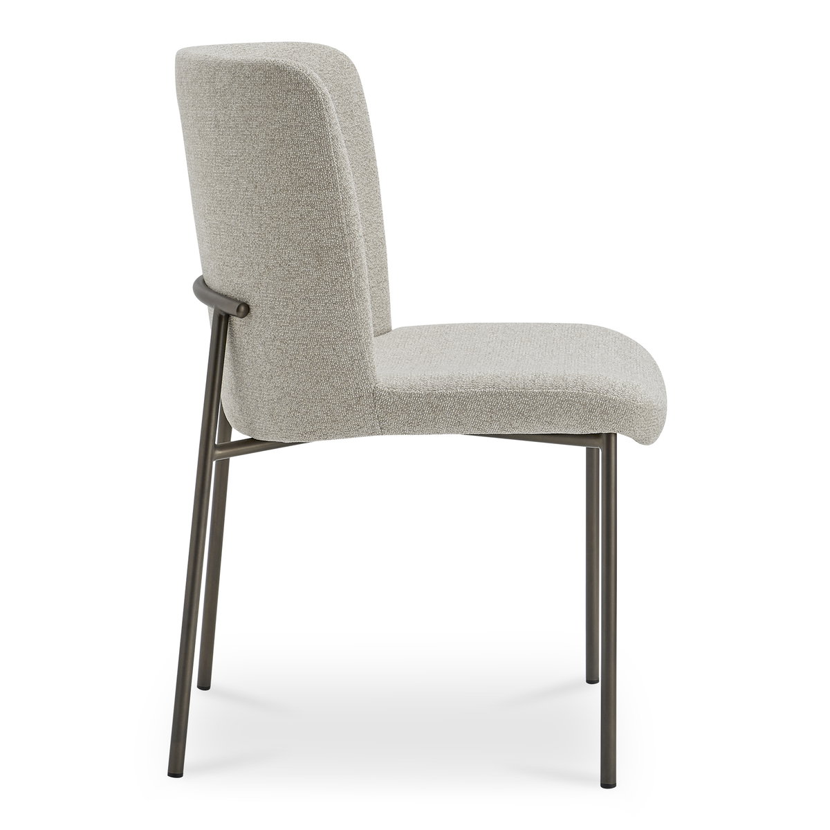 Early Dining Chair Beige-set Of Two, by Moe's Home, 21.7" width x 33.5" height x 23.8" depth View 3