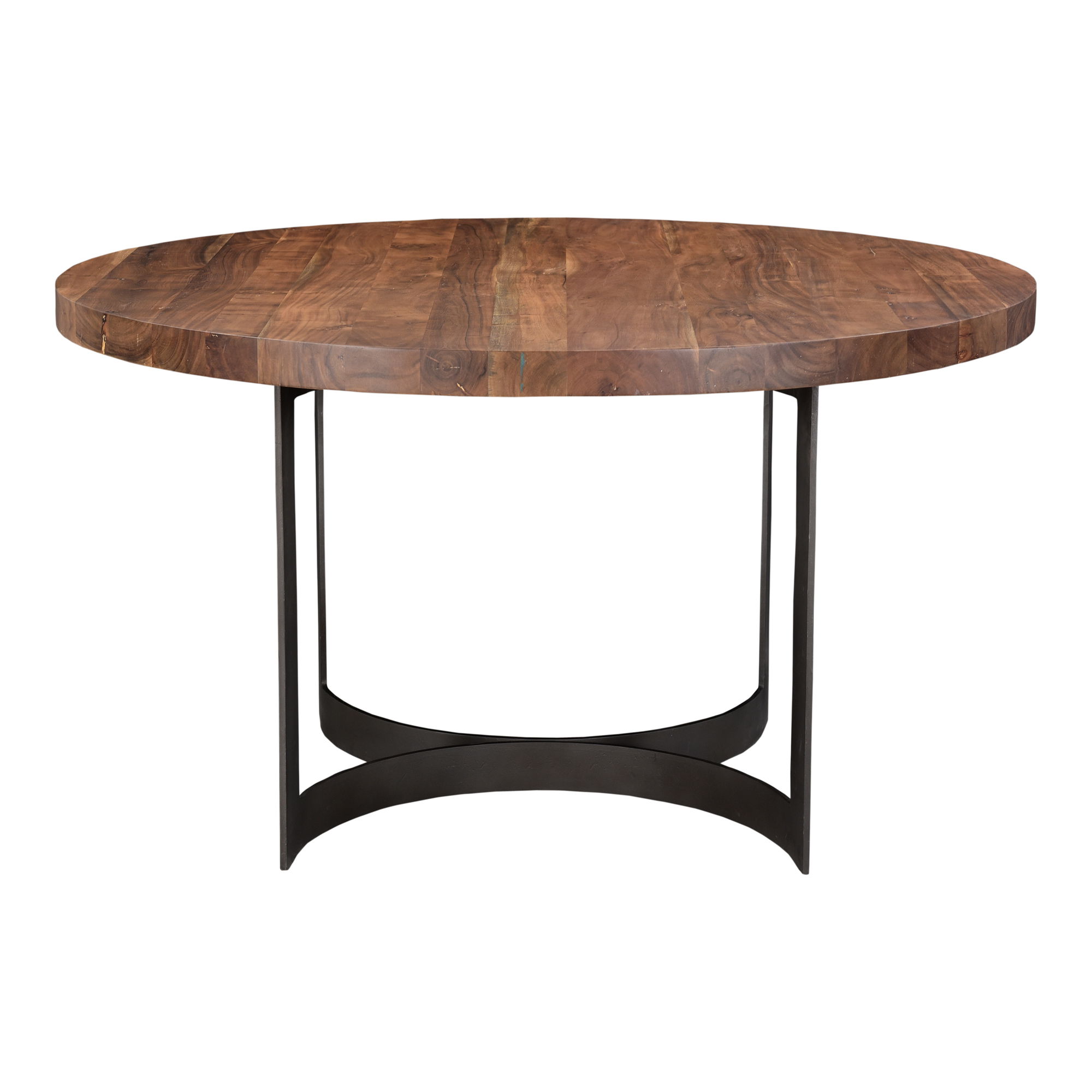 Bent Round Dining Table 54in, by Moe's Home, 54" width x 30" height x 54" depth View 3
