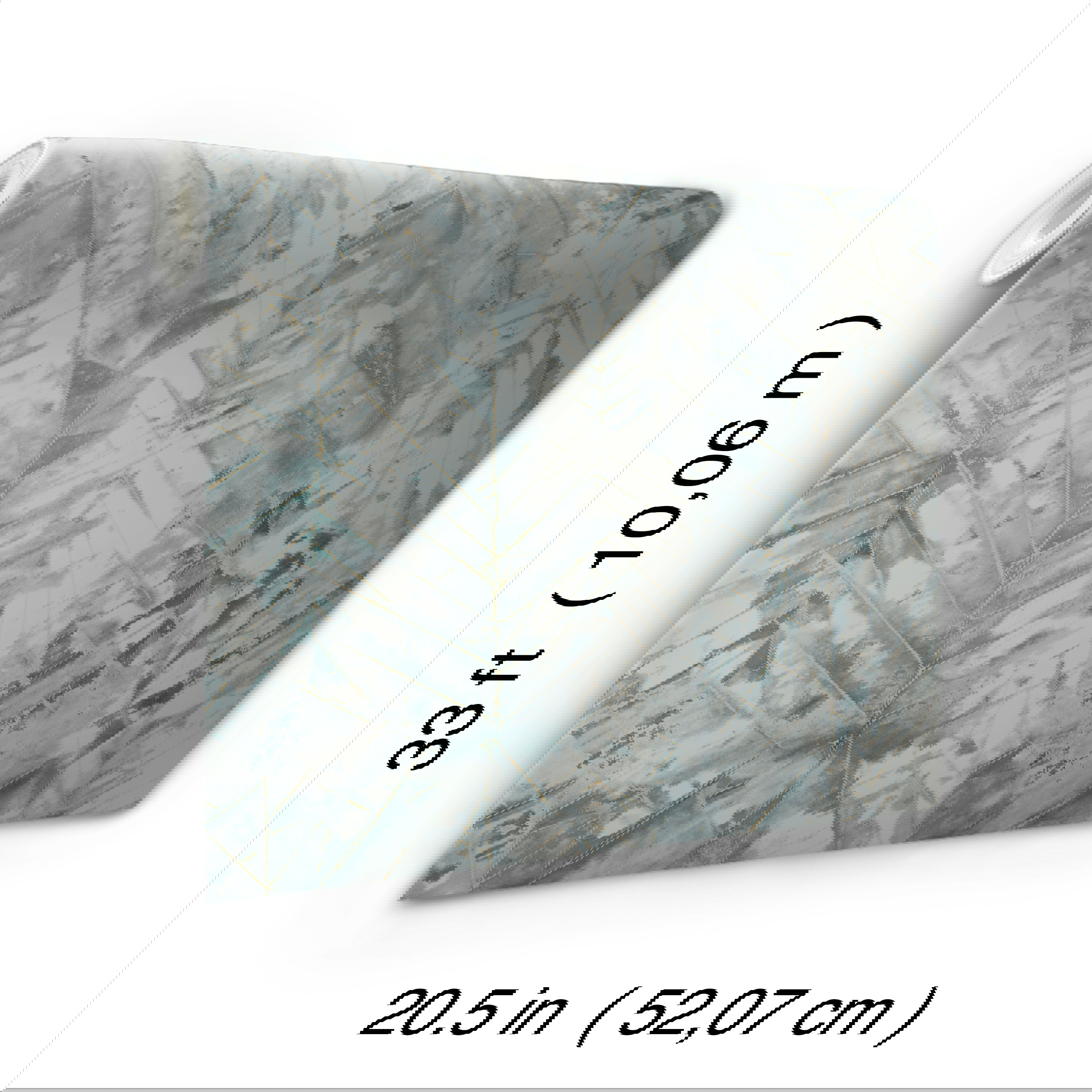 Textural Impremere Blue & Green Metallic Wallpaper large image 