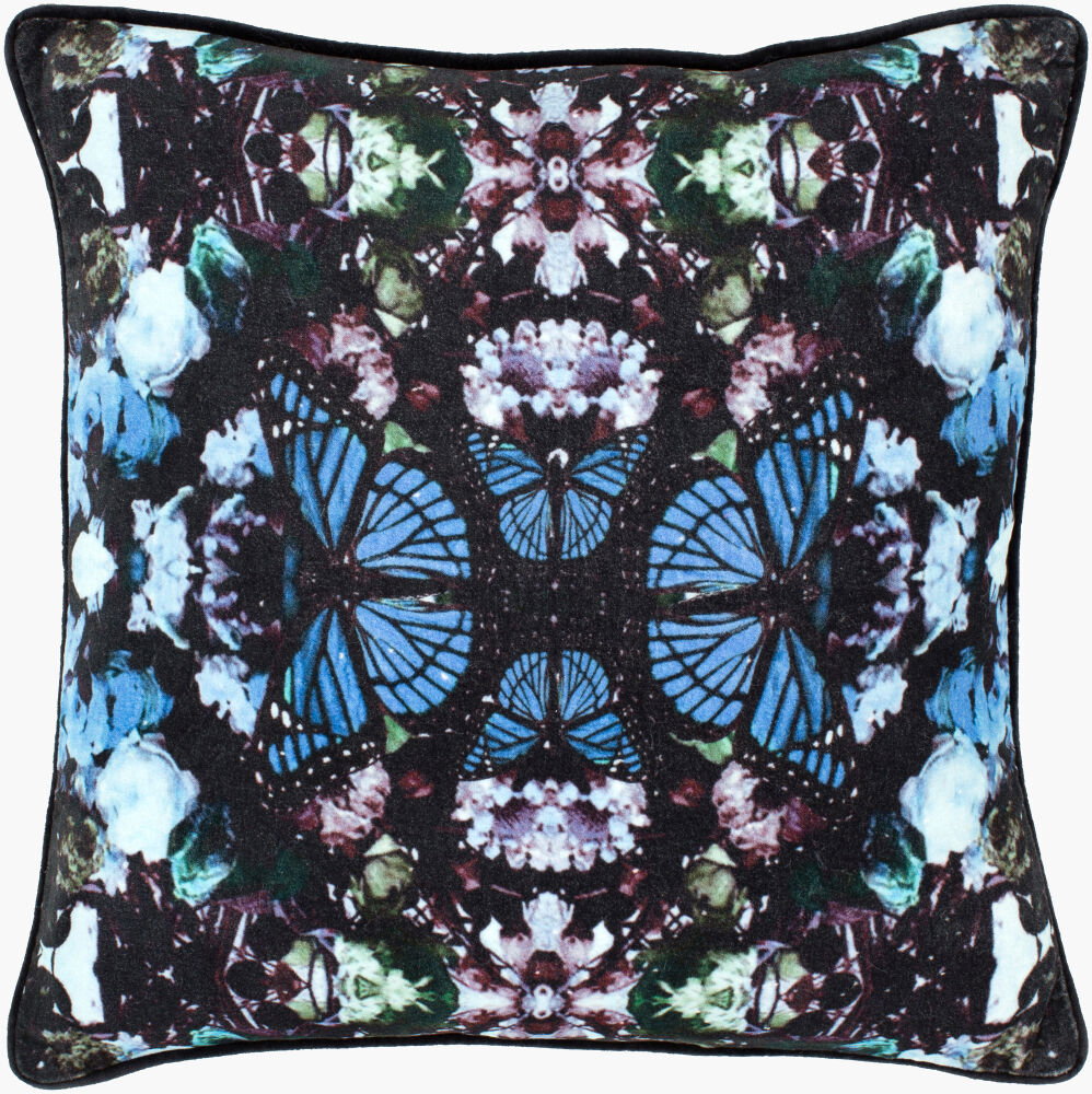 Metamorphosis Accent Pillow, Decorative Pillow by Surya, 18" length x 18" width
