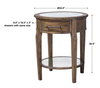 Raelynn Wood Lamp Table, Side & End Table by Uttermost, 24.5" width x 28.5" height x 24.5" depth thumbnail 3