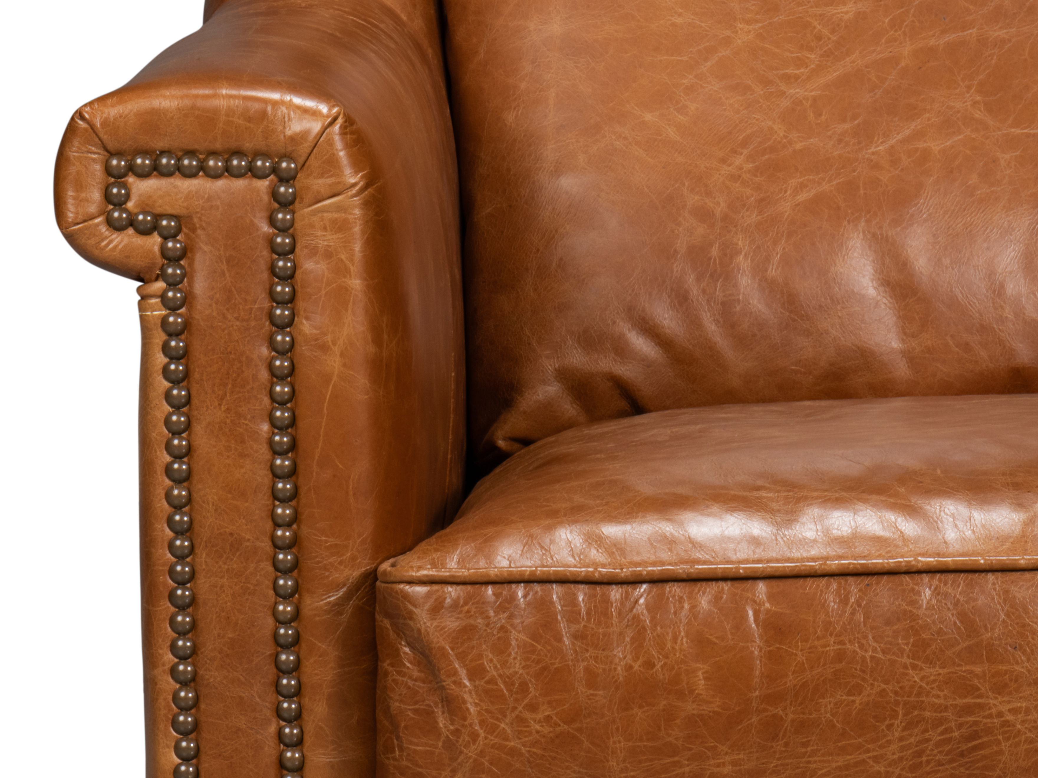 Vandike Arm Chair  Cuba Brown large image 