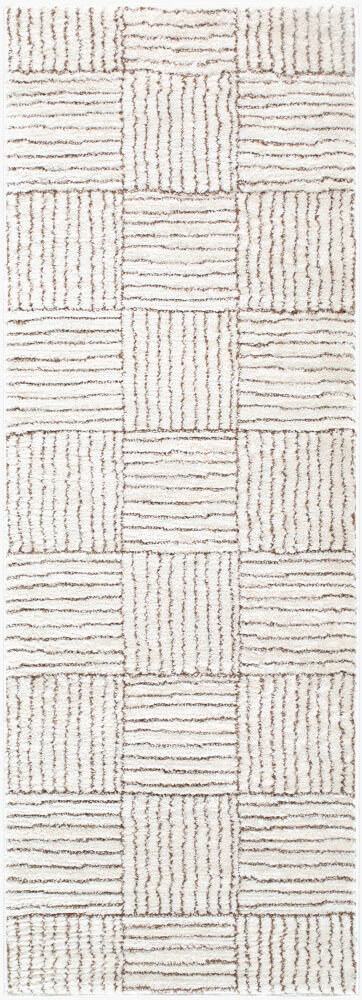 Architect Machine Woven Rug, by Surya, 7'2.61" length x 2'7.5" width