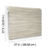 Brushed Linen Taupe Wallpaper thumbnail 5