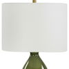 Gourd Green Table Lamp, by Uttermost, 16" width x 30.5" height x 16" depth thumbnail 6