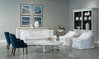 Princess Chair, Blue, Accent Chair by Sarreid, 30" length x 26" width x 34" height thumbnail 11
